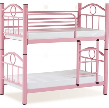 2 katlı pembe ranza