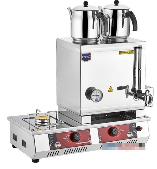 ÇAY OCAĞI İÇİN İKİ DEMLİKLİ KAZAN