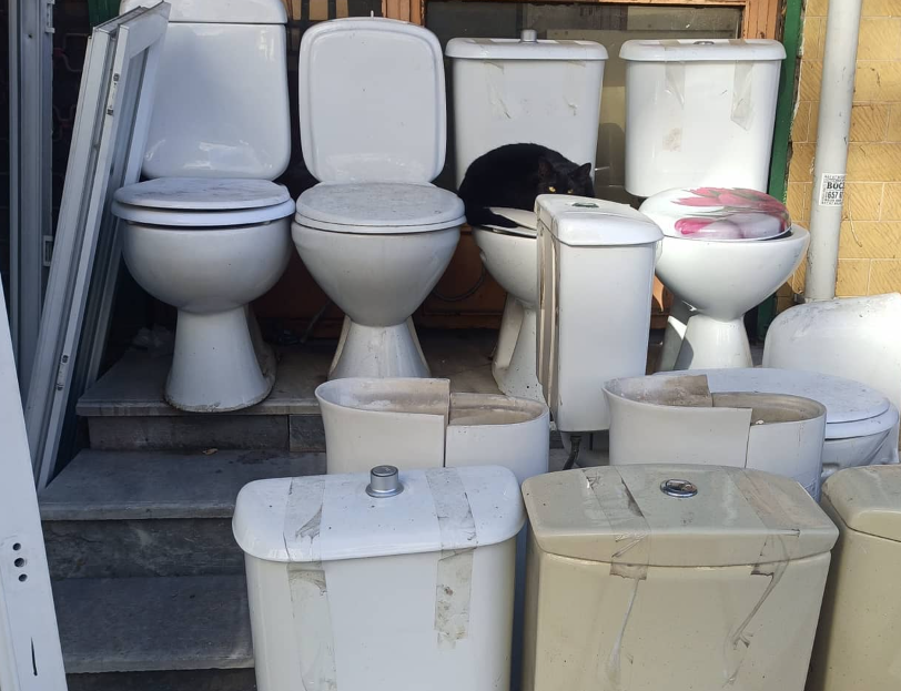 çıkma klozet ikinci el