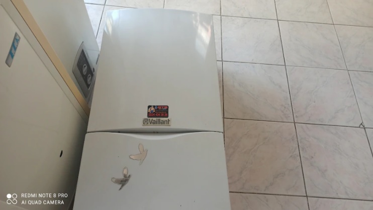 defolu vaillant kombi