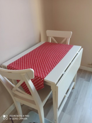 ikea katlanır yemek masası sandalyesi