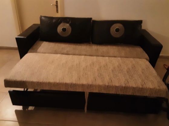 İKİ KİŞİLİK YATAK OLAN ÇEKYAT