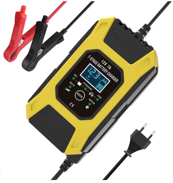 İkinci El 12V 7A Kurşun-Asit Araç Akü Şarj Cihazı