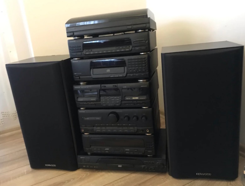 ikinci el orjinal kenwood müzik seti