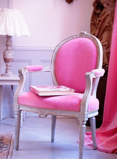 ikinci el Pembe tekli berjer koltuk