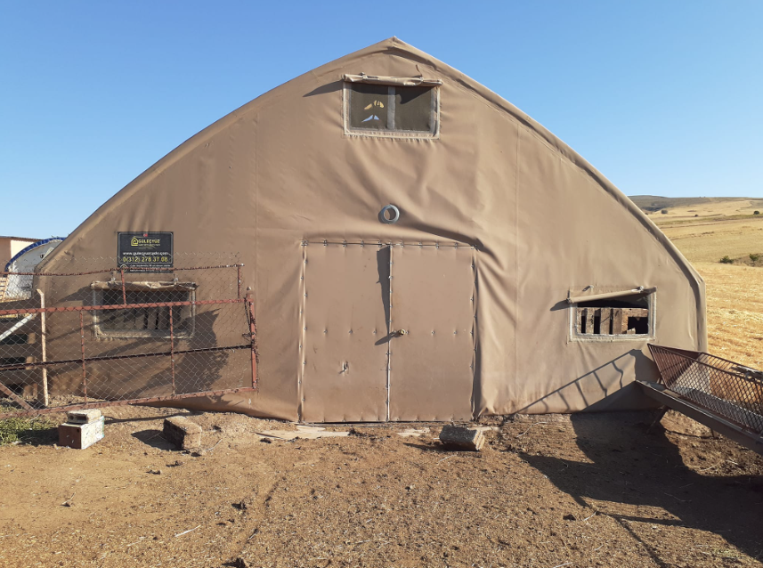 koyun keçi çadırı ikinci el hayvan çadırı