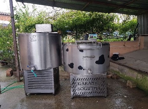 süt kazanı 500 litre